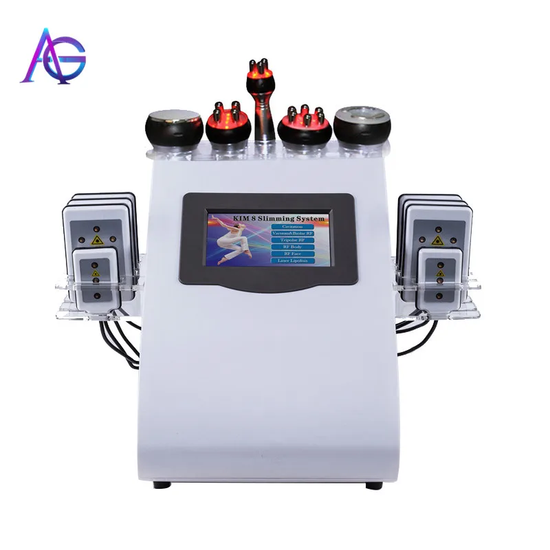 Эффект коррекции фигуры 40k кавитационный РЧ лазер доски ультразвуковое