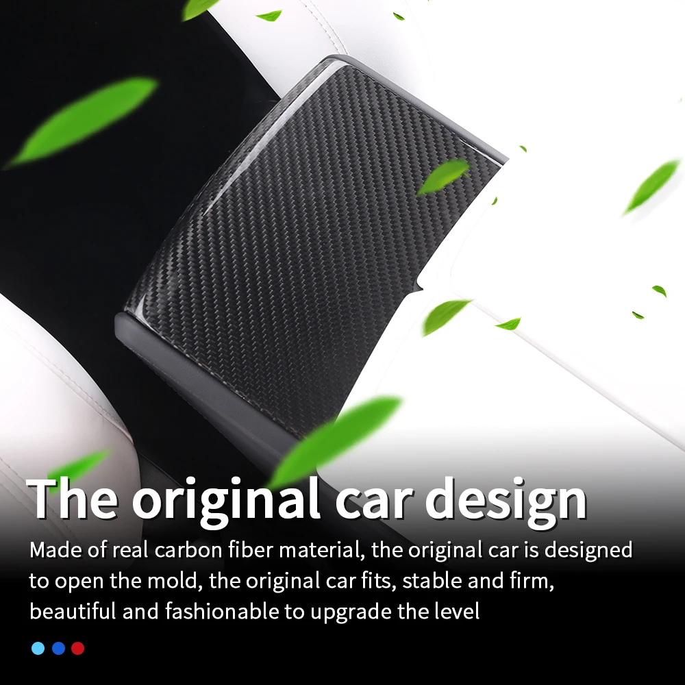Задняя панель tesla model s аксессуары x carbon 2018 интерьер из углеродного волокна