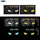 Тактические нашивки кошачий глаз, Орлиный глаз, военный боевой светящийся в темноте, значок с биркой, нашивка сглаза для тактического шлема