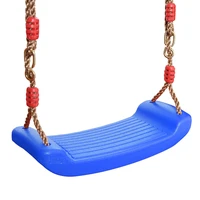 children swing rope set chair slides accessories replacement rigid plastic seat kids outdoor indoor playground equipment