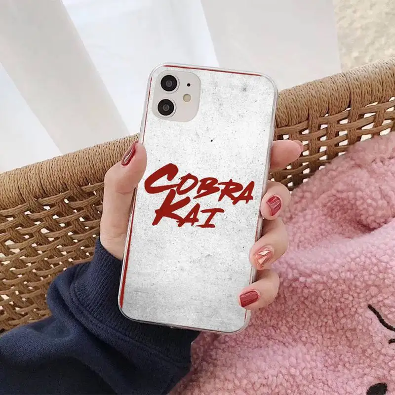 

Cobra Kai snake Phone Case for iPhone 8 7 6S Plus X 5S SE 2020 XR 11 12 mini pro XS MAX
