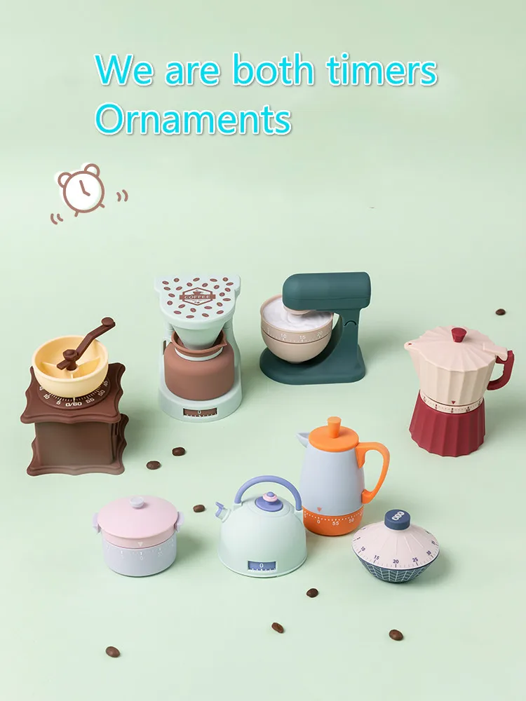 Новый кухонный инструмент с таймером милый секундомер сердечками для девушек