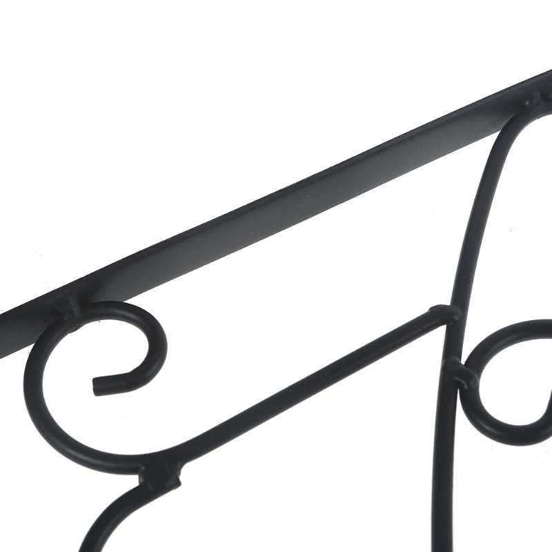 

Металлический крючок для цветочных горшков, кронштейн, вешалка для растений, настенный забор, подвесная посадочная корзина