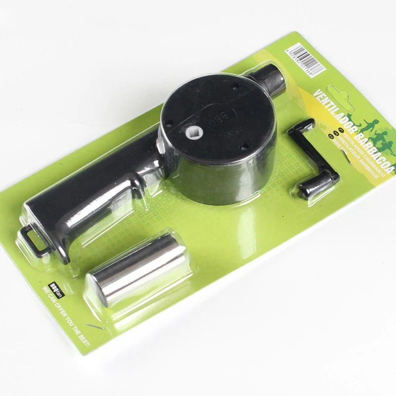 

Hand shake Picnic oven fire fan Hand crank air blower for Outdoor camping barbecue