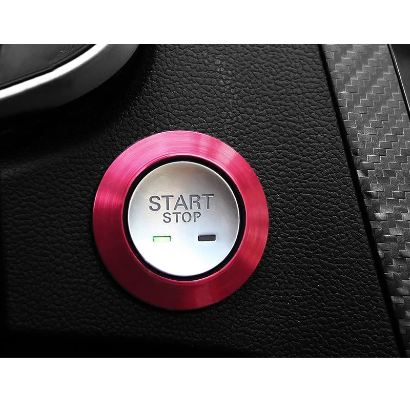Lsrtw2017 для Mg Zs запуска двигателя автомобиля кнопка кольцо декоративный интерьер