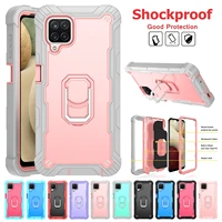 samsung a12 a32 a52 a72 case for samsung galaxy s20 fe 5g silicone cover high quality back protective ring cover heavy duty