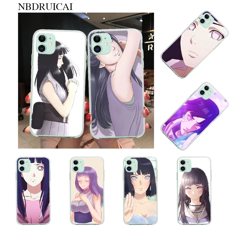 NBDRUICAI naruto женский hinata Sakura Мягкий Силиконовый ТПУ чехол для телефона iPhone 11 pro XS MAX 8 7