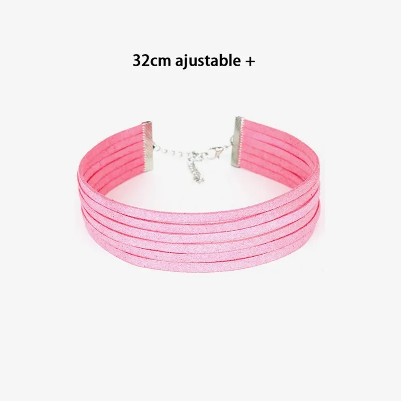 

Sexy Trendy Vintage Charm Round Gothic Collar Necklaces Jewelry Gift Gothic Leather Heart Harajuku Women Punk Choker Necklace