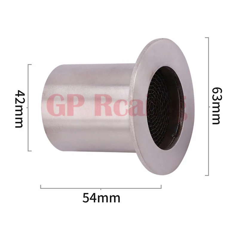 1 ПК Установите мотоцикл выхлопной трубы Catalyst дБ убийца глушитель побег для из