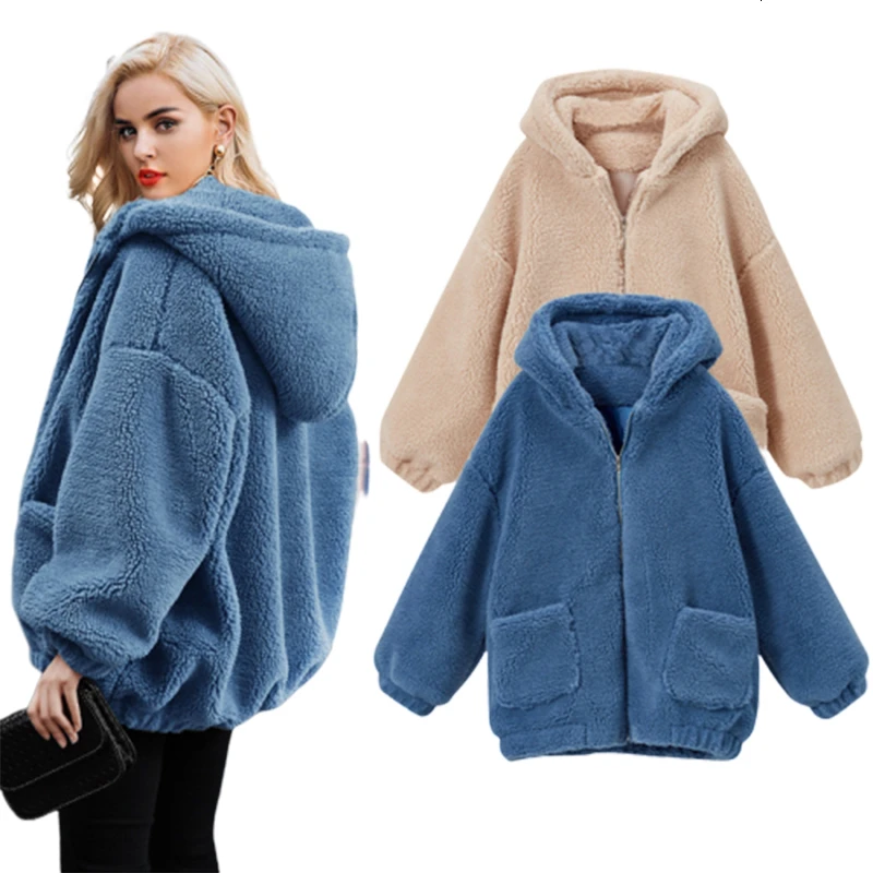 2019 новое пальто из овечьей шерсти женская короткая верхняя одежда