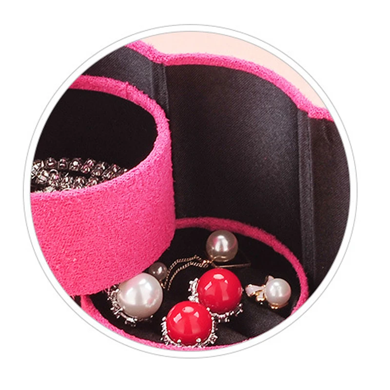 Цилиндрические образные украшения креативный ящик для хранения Органайзер