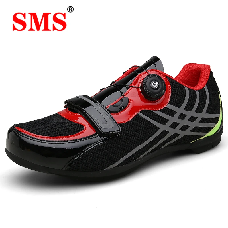 

SMS New Men Cycling Shoes MTB Road Bike Shoes Double Buckles Breathable Luminous Bicycle Shoes Professional Cycling Sports