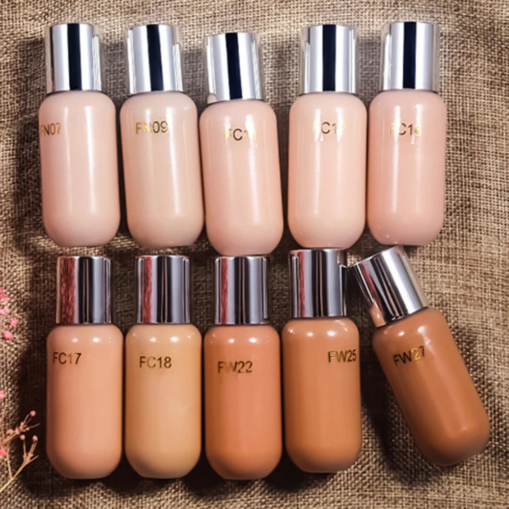 Молодежный бархатный тональный крем жидкий Профессиональный полноразмерный