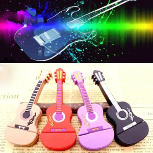 Флеш-накопитель Usb для гитары, 64 ГБ, 32 ГБ, 16 ГБ, музыка, Usb 2,0, флеш-накопитель 8 ГБ, 4 Гб, карта памяти, U-диск, Бесплатная загрузка, подарок