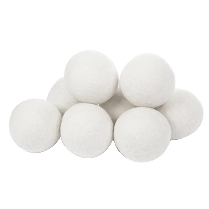 8 упаковок 100% шерстяные сушильные шарики XL премиум класса ручная работа