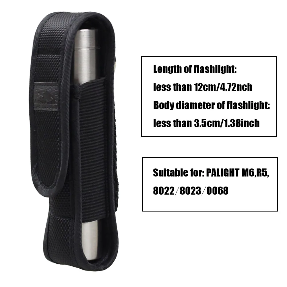 

Чехол-кобура для фонарика, нейлоновый светодиодный компактный