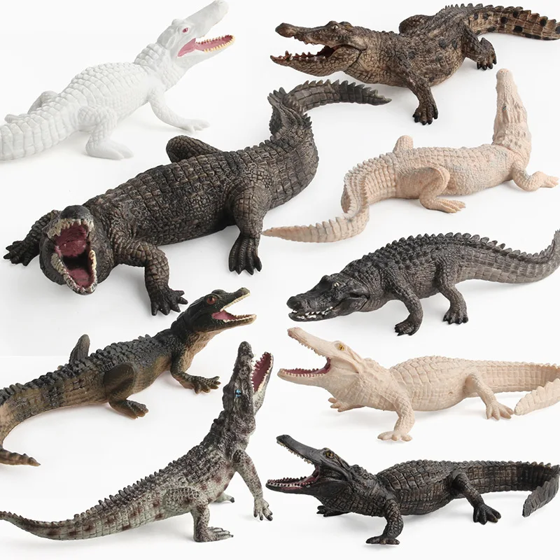 

Wild Savage Reptiles Crocodile Action Figures Ocean Animals Collection & Educational Toys for Kids