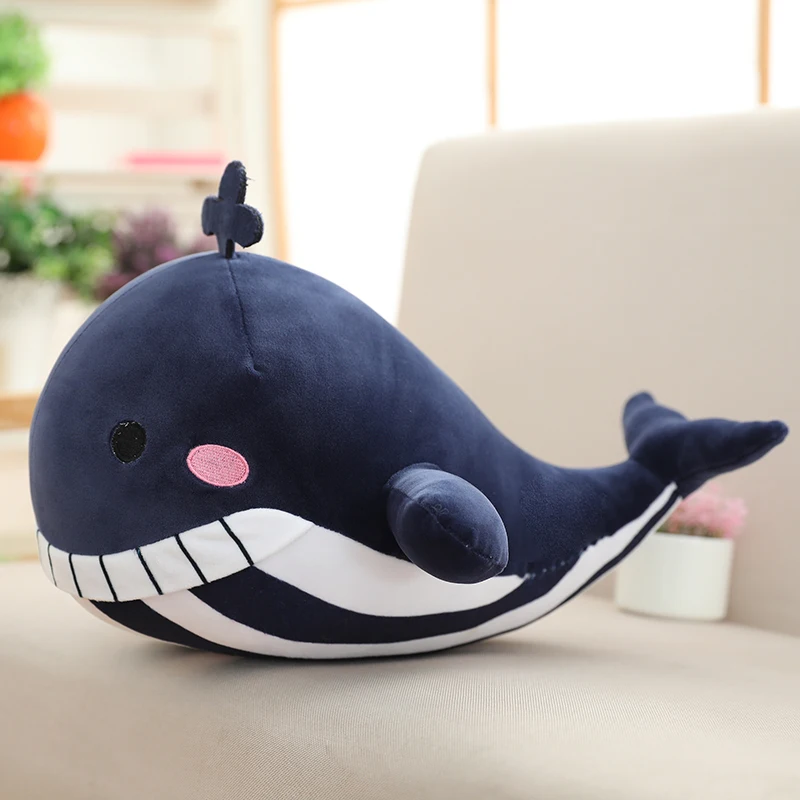 

Soft and cute down cotton kawaii anime hot air balloon dolphin doll pillow pillow plush toy family car room decoration baby holi