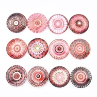 1pack mixed flat back round glass cabochon 81012141618202530mm diy jewelry making findings accessories