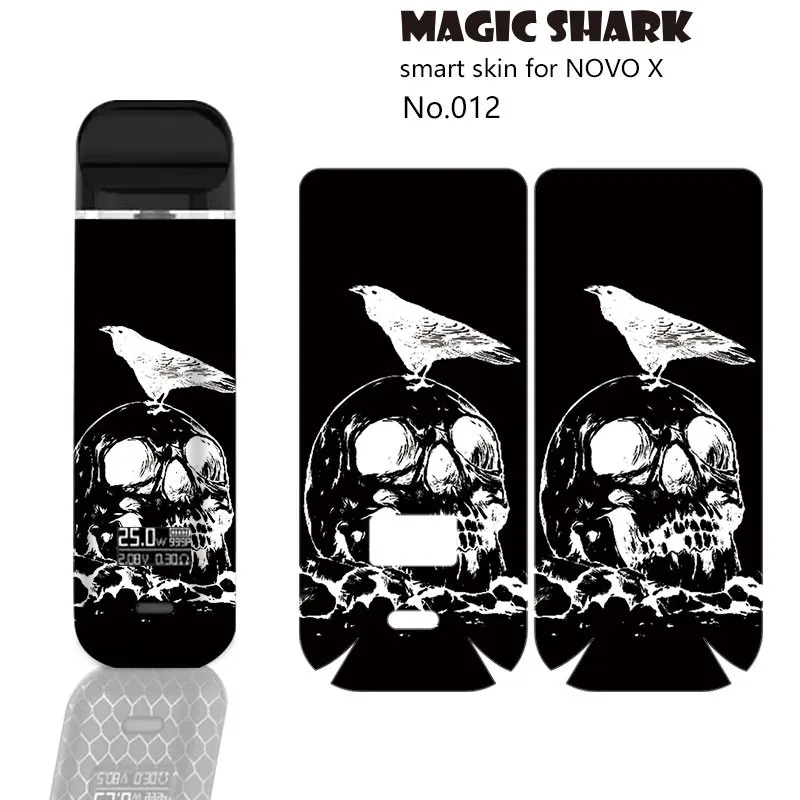 Высокое качество принт дьявольских листьев древесины Череп камень сексуальный