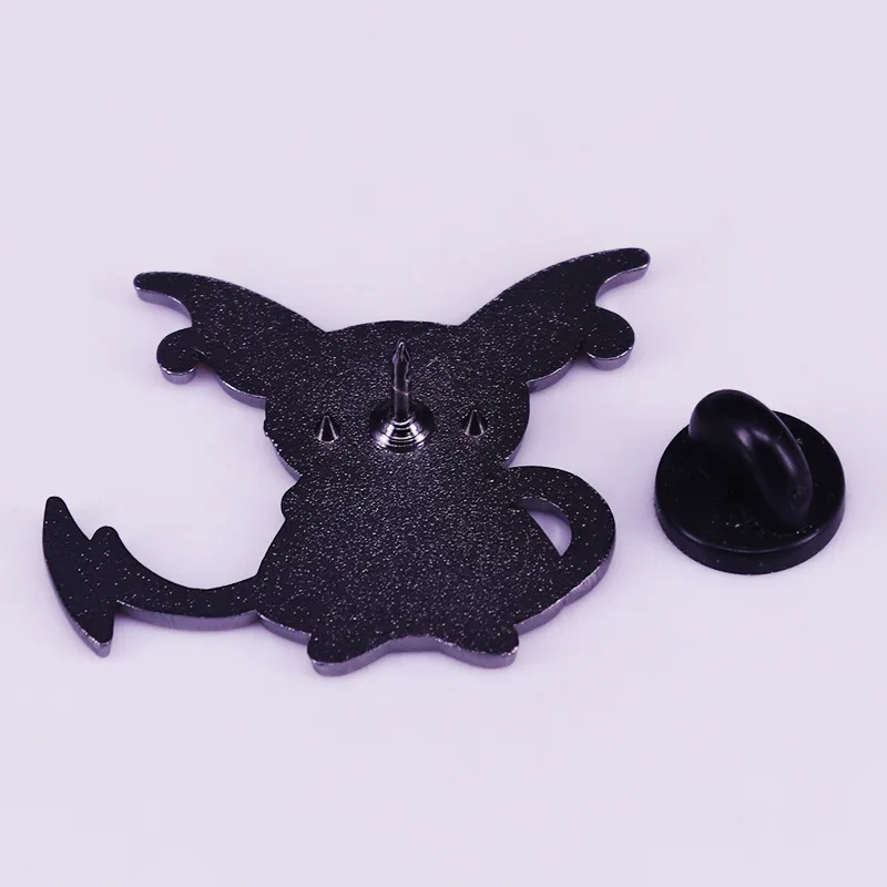 Милые эмалированные булавки с рисунком манги животных эльфов элфов Мультяшные