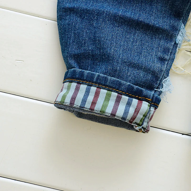 Детский джинсовый комбинезон IENENS длинный для маленьких мальчиков