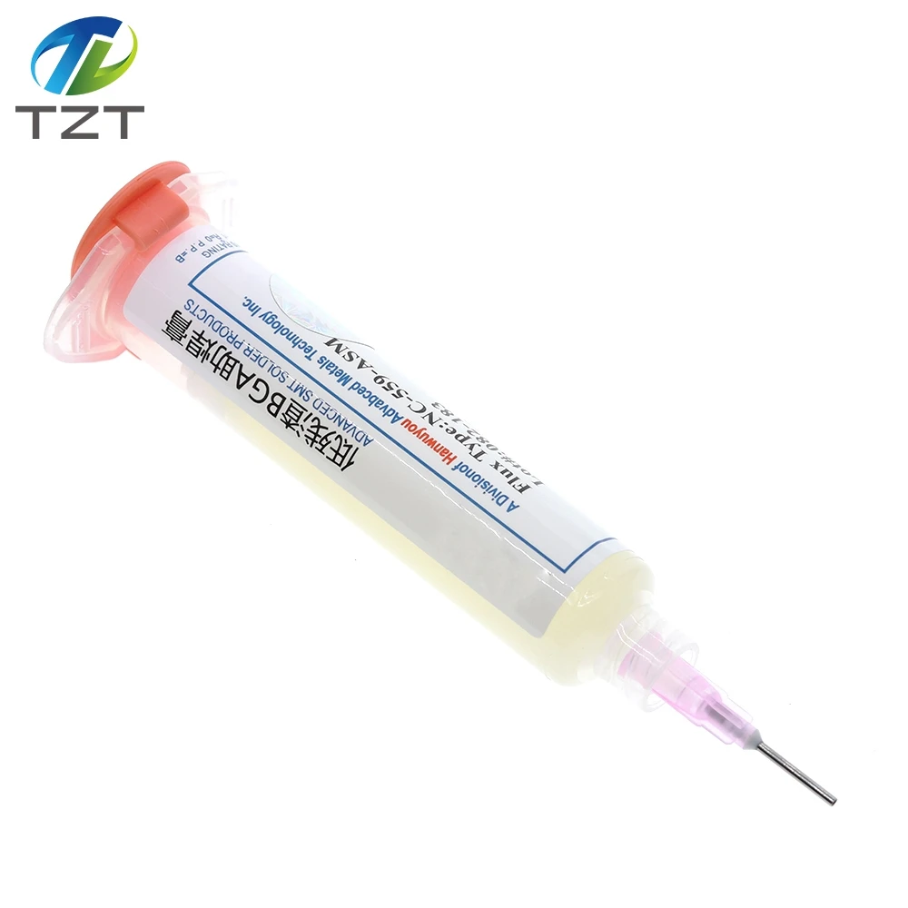 TZT Advanced BGA SMD паста Флюс смазка объем 10cc NC 559 ASM UV 559|Интегральные схемы| |