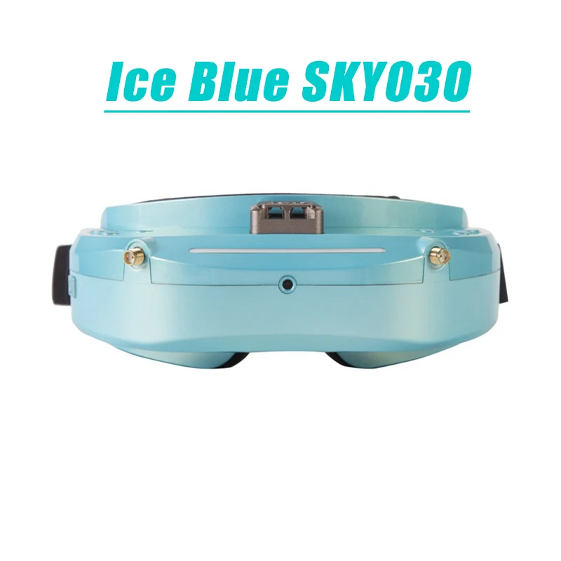 Ice Blue SKY03O Skyzone SKY03O O светодиодный/SKY03S 5,8 ГГц 48CH разнообразие FPV очки поддержка OSD DVR HDMI и светодиодный вентилятор для радиоуправляемого дрона Accs - Цвет: Ice Blue SKY03O