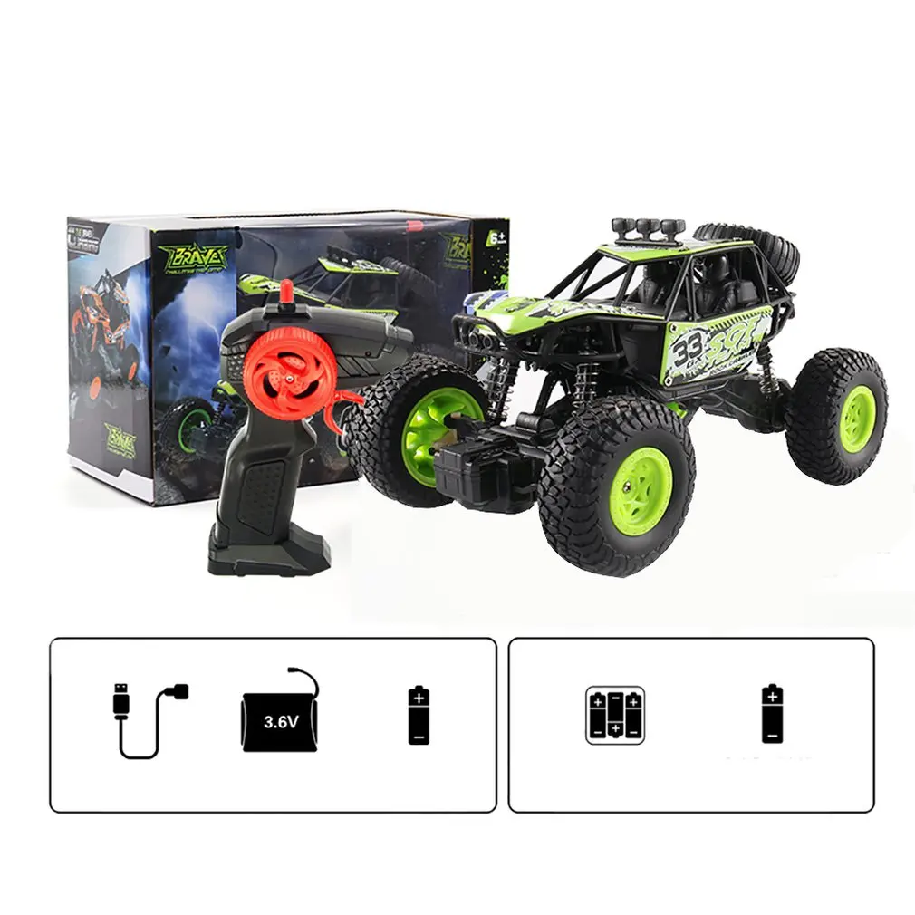 Радиоуправляемая четырехсторонняя машина Bigfoot для скалолазания модель детей