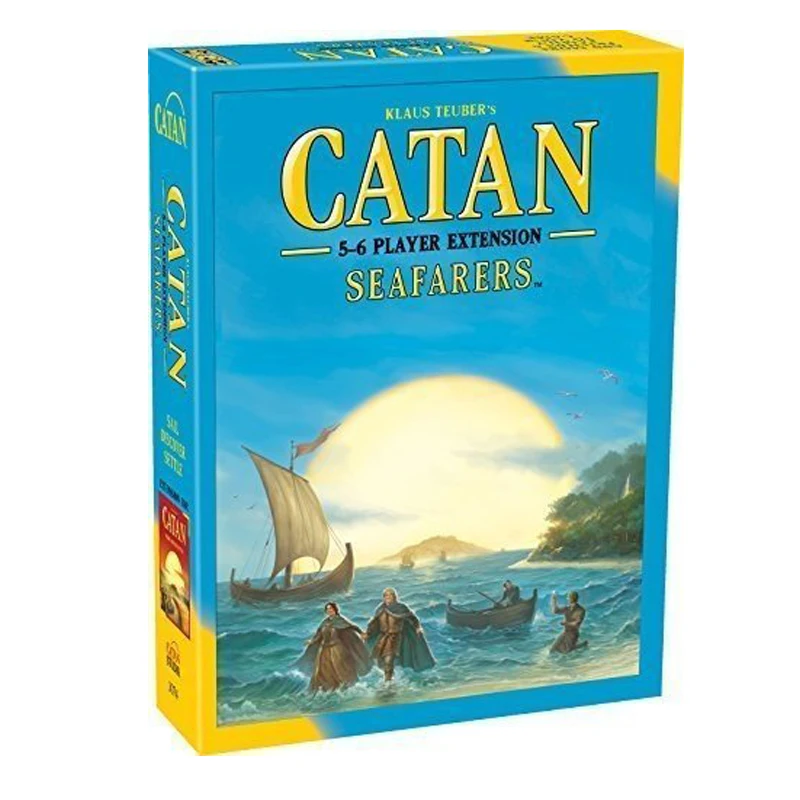 Настольная игра Catan: Trade Build Settle/setters/5-6 плеер, набор для расширения, полный английский, высокое качество, домашние, вечерние, настольные игры