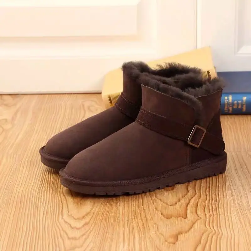 2019 Австралии наивысшего качества мужские туфли из натуральной овечьей кожи 100%