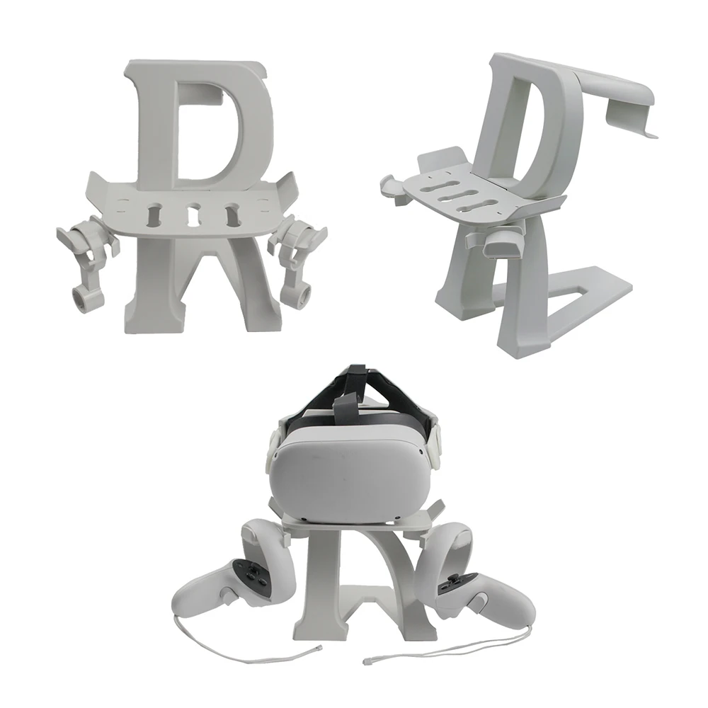 

VR Stand For Oculus Quest 2 VR Headset Display Holder Game Controller Storage Stand For Oculus Go Rift Rift S Quest 1/2 Stand