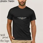 Мужская Черная бейсбольная кепка Chrysler Icon из 100% хлопка