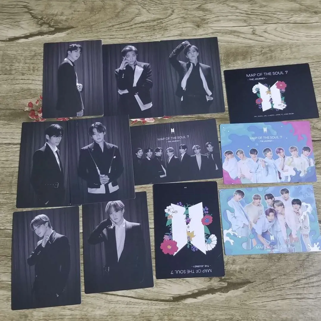 Фотокарточка K POP Bangtan Boys Lomo плакат карта путешествия 7 JUNG KOOK JIMIN SUGA JIN подарок