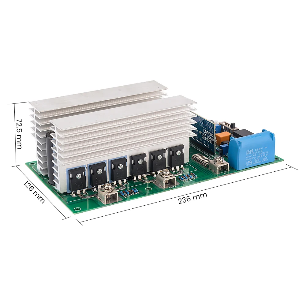 SUNYIMA DC24V-72V TO AC110V/220V чистый синусоидальный инвертор материнская плата 1800W-7500W