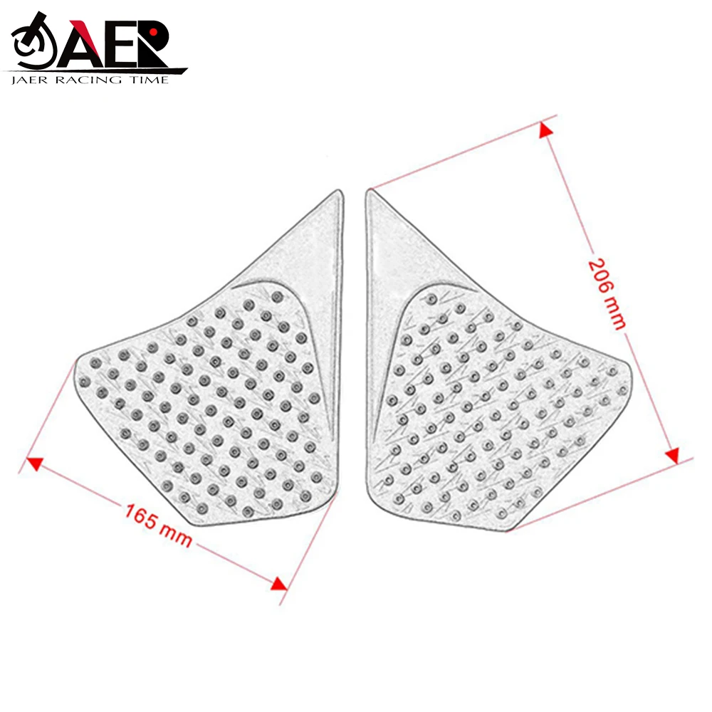 JAER для Kawasaki Z1000 2014 2015 2016 газ масло топлива боковой бак Pad Защитная Наклейка