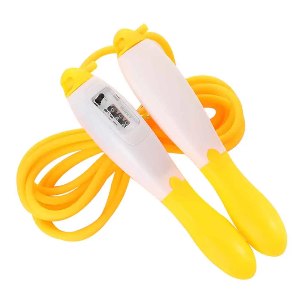 Регулируемая длина упражнений домашний тренажерный зал калории Скакалка для