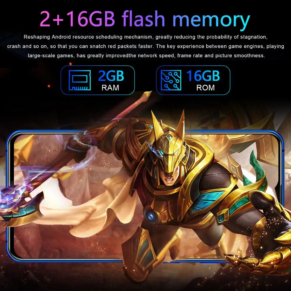 

Soyes New Smartphone S30U Unlock 2.0+5.0MP 7.2inch Big Screen Cellphones Octa Core MTK6799 Rom 16GB 6800mAh Face ID Fingerprint