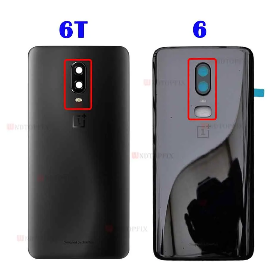 Крышка батарейного отсека для Oneplus 6T 6 41 дюйма задняя крышка 7 7pro сменная