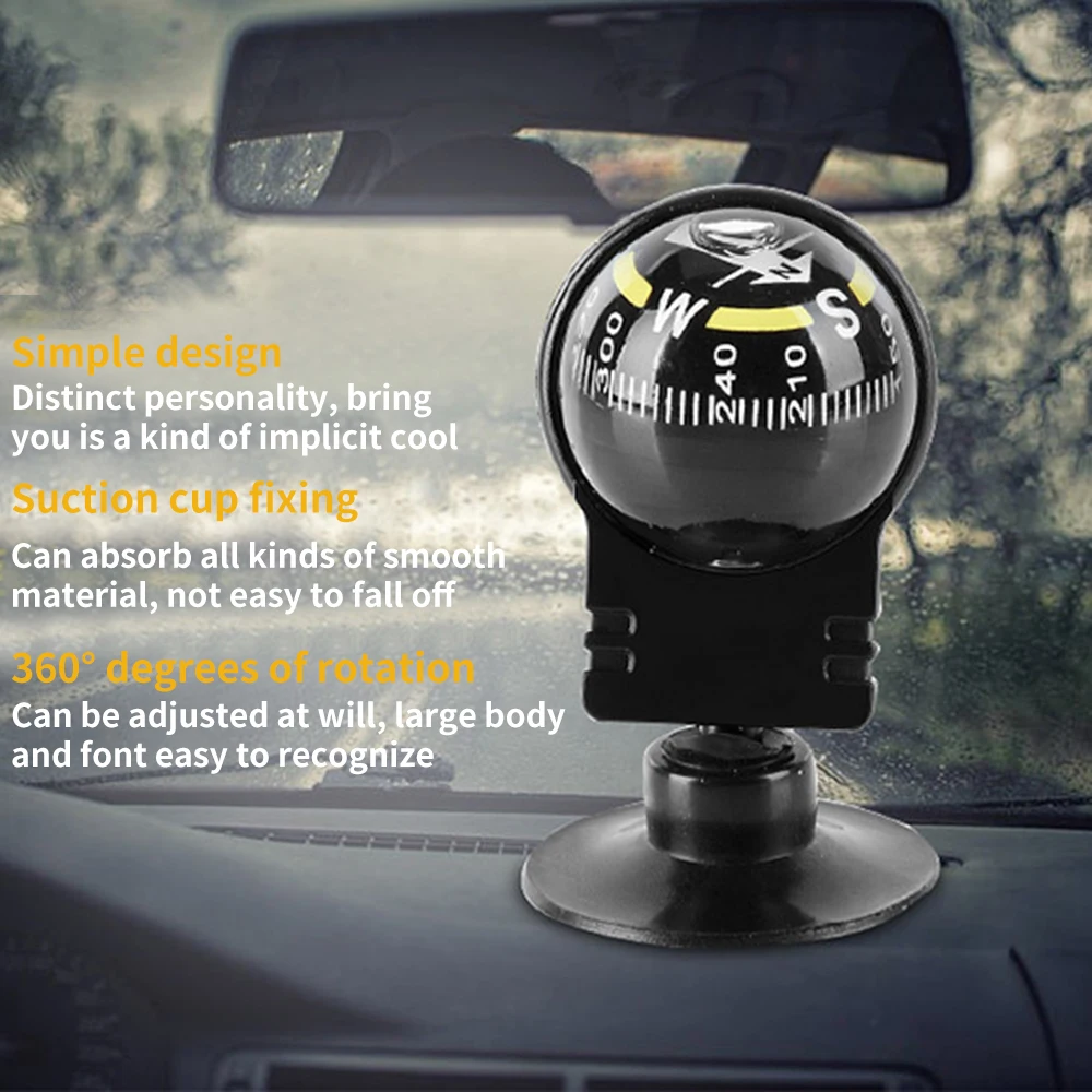 Компас на открытом воздухе устанавливаемый транспортных средствах сферический