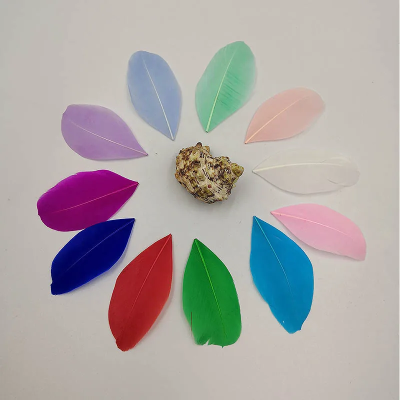 Гусиные перышки 4-8 см 50 шт./лот | Дом и сад