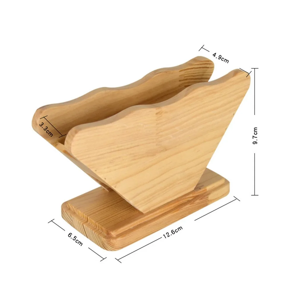 Ручной капельный кофейный фильтр держатель для бумаги стеллаж хранения V60