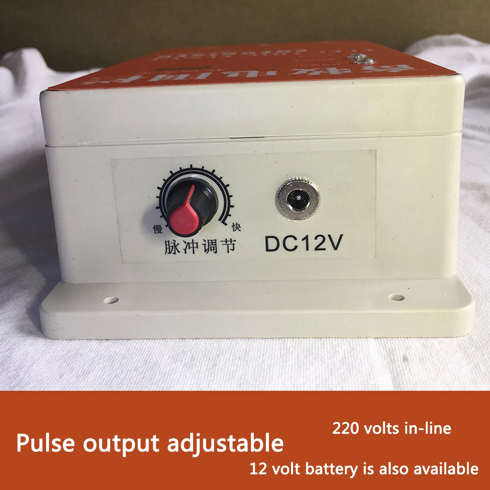 

Solar Electric Fence Energizer Charger High Voltage Pulse Controller Animal Poultry Farm Electric Fencing Shepherd 10KM XSD-280