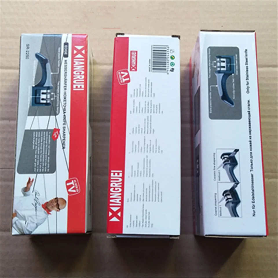 2 Stages Professional Kitchen Knife Sharpener Sharpening Stone Grinder Knives Whetstone Tungsten Diamond Ceramic Tool | Дом и сад