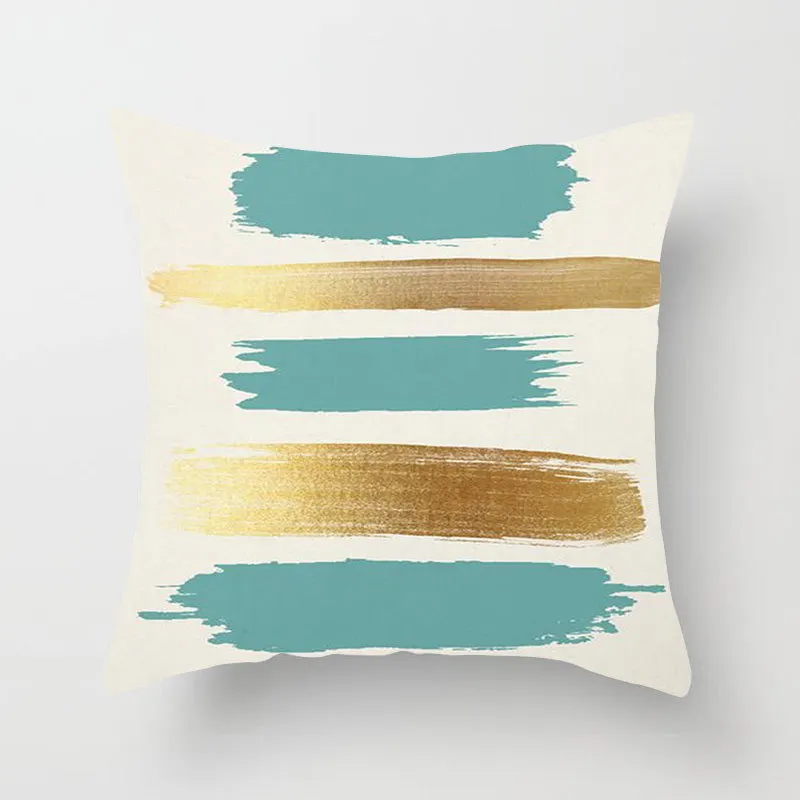 Декоративный чехол для подушки с геометрическим рисунком граффити домашний