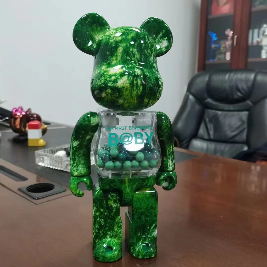 Модная искусственная игрушка 400% 28 см BEARBRICK Шанхай Макао ограниченная модель