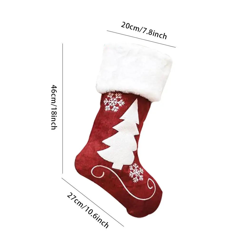 

Christmas Stockings Soft Decorative Ornament For Home Decor