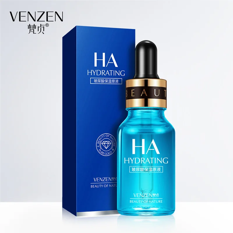 15ml VENZEN, сыворотка с гиалуроновой кислотой, увлажняющая, отбеливающая эссенция для лица, Подтягивающая, укрепляющая, крем против морщин, лечение акне, уход за кожей - Вес нетто: 15ml