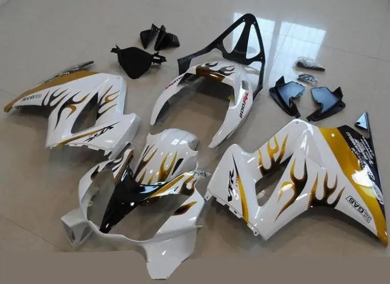 

New ABS Whole Fairings Kits Fit For Honda VFR800 VFR800RR 2002 2003 2004 2005 2006 2007 2008 2009 2010 2011 2012 Flame