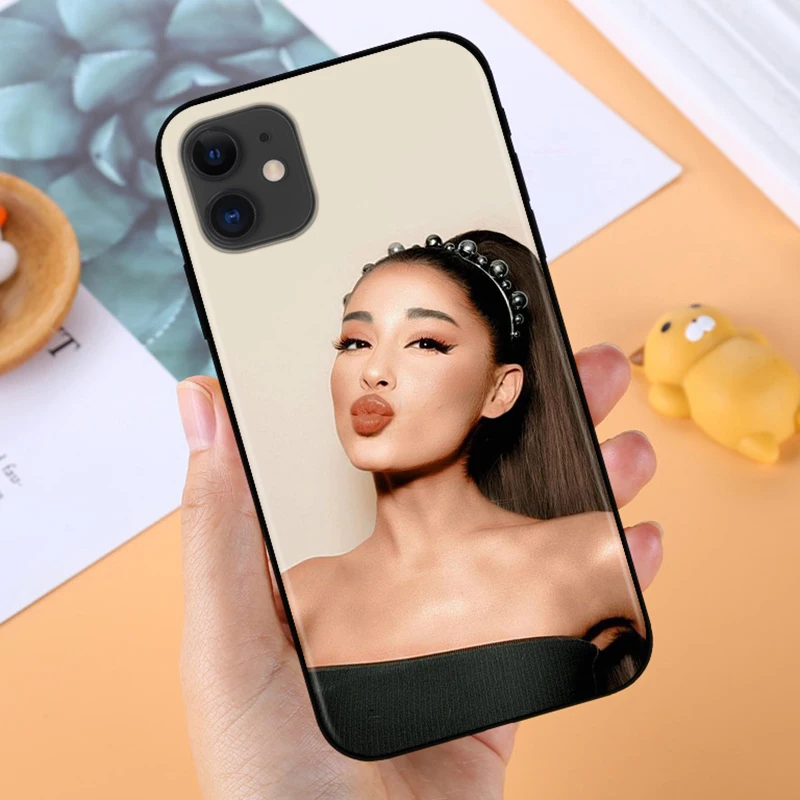 Black Cover Beauty Music Girl for Apple iPhone 12 Mini 11 XS Pro Max X XR 8 7 6 6S Plus SE 2020 5 5S Phone Case